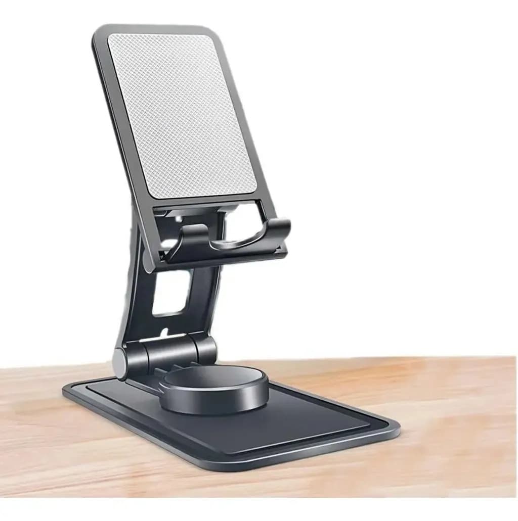Suporte Celular De Mesa Giratório 360º Dobrável Universal